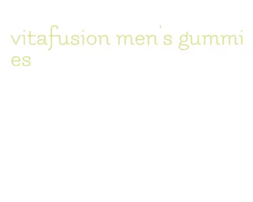 vitafusion men's gummies