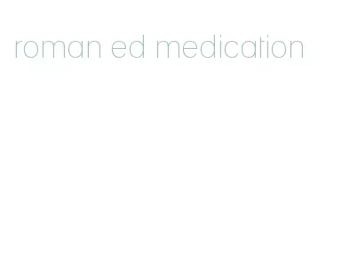 roman ed medication