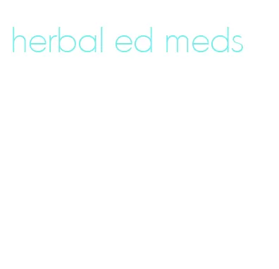 herbal ed meds