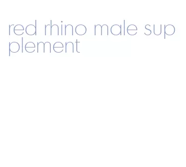red rhino male supplement