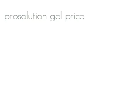 prosolution gel price