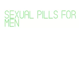 sexual pills for men