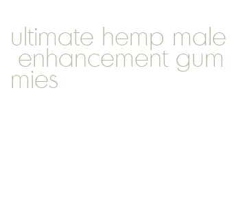 ultimate hemp male enhancement gummies