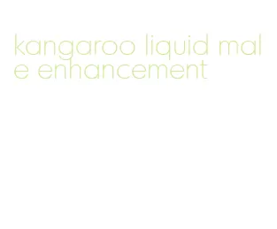 kangaroo liquid male enhancement